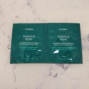 Aveda Botanical Repaie Strengthening Shampoo & Conditioner Travel Packets .34 Oz
